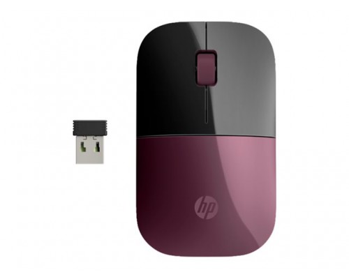 HP Z3700 Wireless Mouse - Berry Mauve