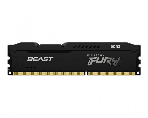 KINGSTON 16GB 1600MHz DDR3 CL10 DIMM Kit of 2 FURY Beast Black