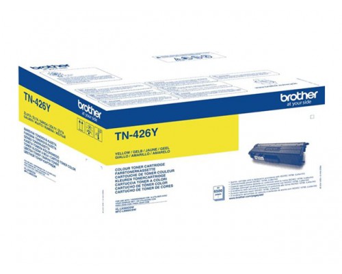 BROTHER TN426Y Toner Cartridge Geel Super Hoge Capaciteit 6&period;500 pagina s