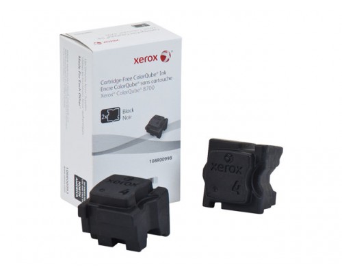 XEROX ColorQube 8700&sol;800 ColorQube zwart standard capacity 4&period;500 pagina s 2 sticks