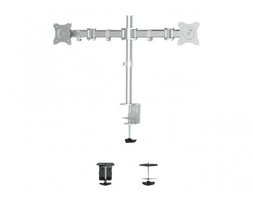 NEOMOUNTS BY NEWSTAR Flat Screen Desk Mount 2 screens Silver 16kg