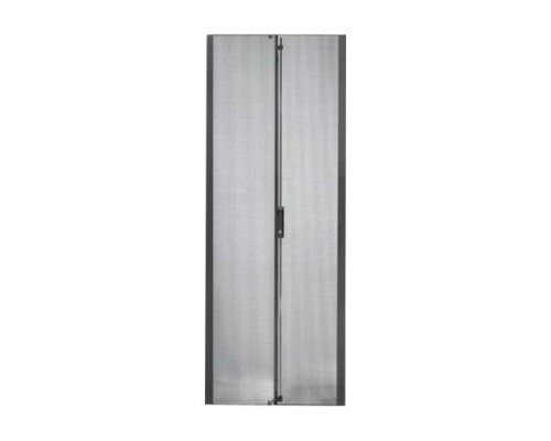 APC NetShelter SX 45U 750mm Wide Perforated Split Doors Black
