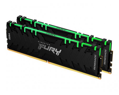 KINGSTON 64GB 3600MHz DDR4 CL18 DIMM Kit of 2 FURY Renegade RGB