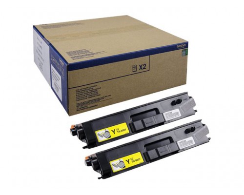 BROTHER 2x TONER YELLOW TN900y