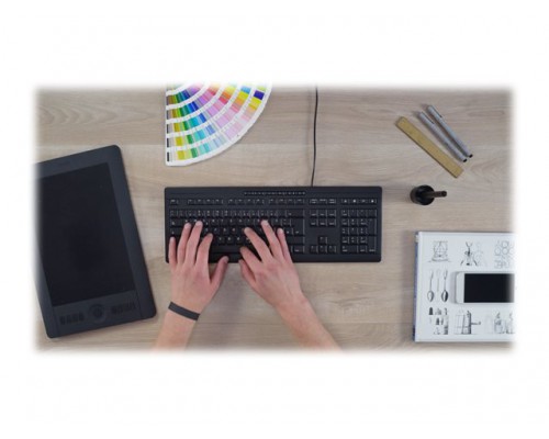 CHERRY STREAM KEYBOARD black &lpar;DE&rpar;