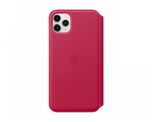 APPLE iPhone 11 Pro Max Leather Folio Raspberry