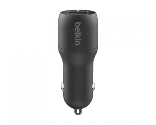 BELKIN Dual USB-A Car Charger 12W X2 BLK