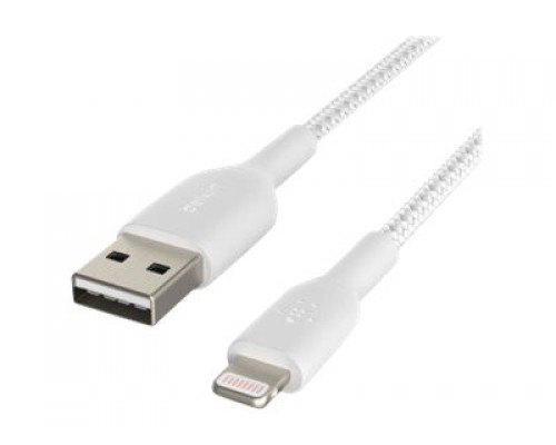 BELKIN Braided A-LTG 3M WHT