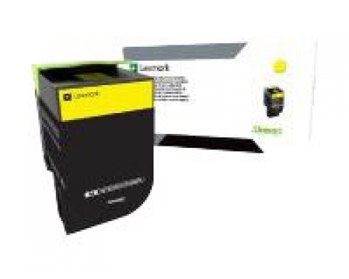 LEXMARK 800H4 tonercartridge geel standard capacity 3.000 paginas 1-pack