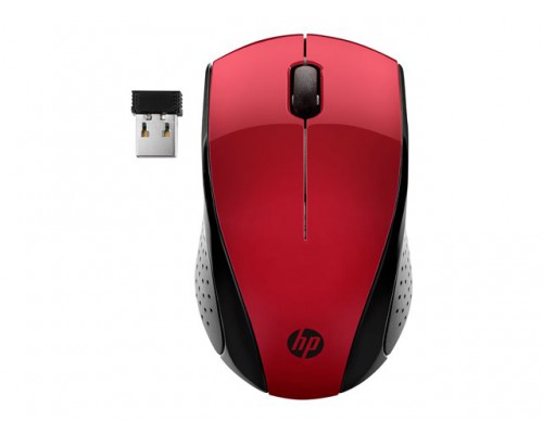 HP Wireless Mouse 220 Sunset Red