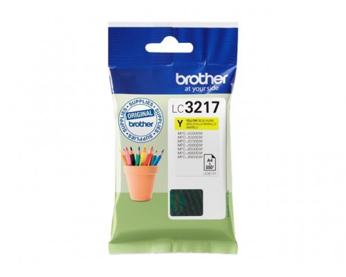 BROTHER LC-3217Y Inkt Geel 550 paginas