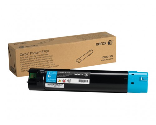 XEROX Phaser 6700 tonercartridge cyaan high capacity 1-pack