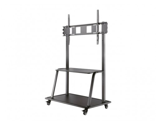 NEOMOUNTS BY NEWSTAR Mobile Flat Screen Floor Stand stand+trolley height: 137-162cm 60-105inch Black