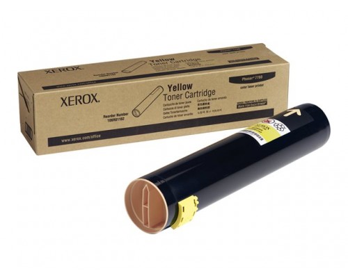 XEROX Phaser 7760 tonercartridge geel standard capacity 25&period;000 pagina s 1-pack