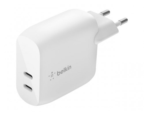 BELKIN Dual 20W USB-C PD Wall Charger 40W