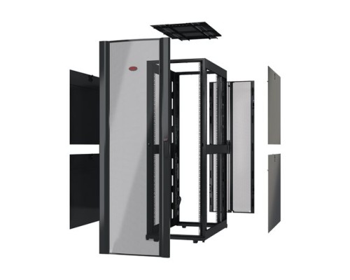 APC NetShelter SX 42U 750mm Wide x 1070mm Deep Enclosure Without Sides Black