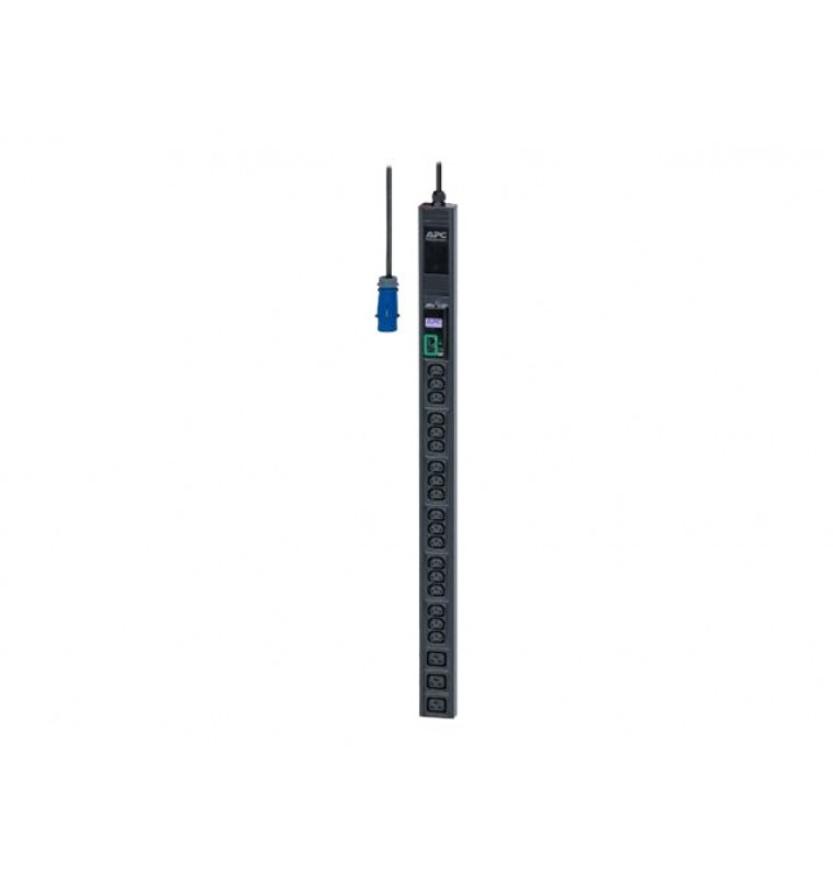 APC Easy PDU Metered 0U 16A 230V 18xC13 3xC19 Cord Length 3 meter IEC309