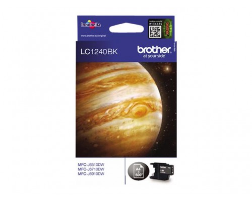 BROTHER LC-1240 inktcartridge zwart high capacity 600 pagina s 1-pack
