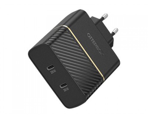OTTERBOX EU Wall Charger 50W - 1X USB-C 30W + 1X USB-C 20W USB-PD