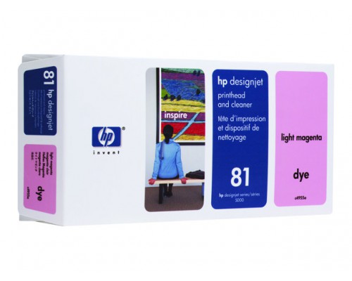 HP 81 originele printkop licht magenta standard capacity 1-pack dye