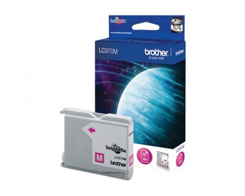 BROTHER LC-970 inktcartridge magenta standard capacity 300 paginas 1-pack