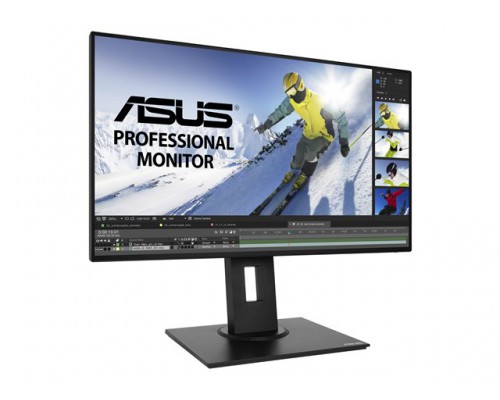 ASUS MON PB247Q 24i 23.8i Professional Monitor FHD 1920x1080 IPS 4-side frameless 100sRGB DP MiniDP HDMI DP