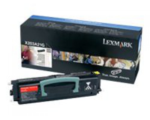 LEXMARK X203N&comma;  X204N tonercartridge zwart standard capacity 2&period;500 pabinas 1-pack