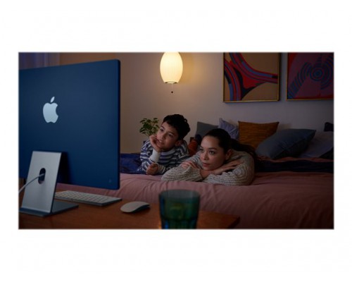 APPLE 24inch iMac with Retina 4&period;5K display&colon; Apple M1&nbsp;chip with 8&quest;core CPU and 7&quest;core GPU 256GB Blue