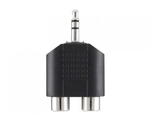 BELKIN Adapter Audio 3.5Mm2XRCA MF Portable Blk Gold