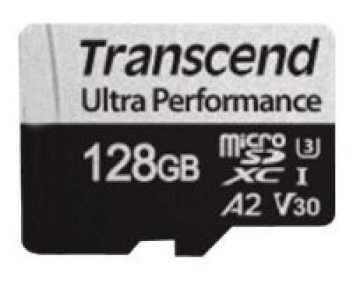 TRANSCEND 128GB microSD w&sol; adapter UHS-I U3 A2