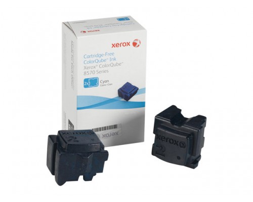 XEROX 8570&sol;8580 ColorQube cyaan standard capacity 2 x 2&period;200 pagina s 2-pack
