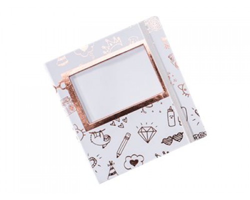 HP Sprocket Gold and White Album