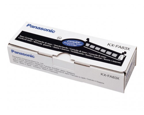 PANASONIC KX-FA83X tonercartridge zwart standard capacity 2&period;500 pagina s 1-pack