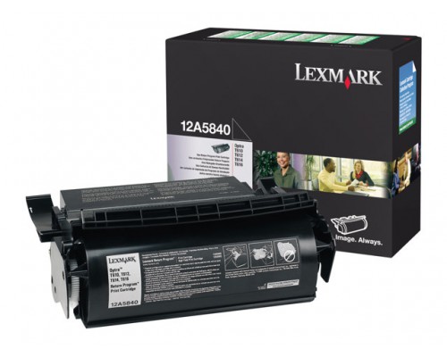 LEXMARK T61X tonercartridge zwart standard capacity 10&period;000 pagina s 1-pack return program