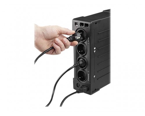 EATON UPS Ellipse ECO 1200 USB DIN &lpar;rack&sol;tower&rpar; - AC 230 V - 750 Watt - 1200 VA - USB - Shuko 8 Output - 2U - 19inch