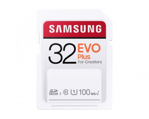 SAMSUNG EVO Plus 32GB Full SD card 100MB&sol;s