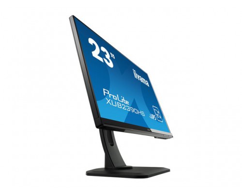 IIYAMA MON 23i IPS LED FHD 1920x1080 5ms VGA&sol;DVI&sol;HDMI Pivot HAS speakers zwart XUB2390HS-B1