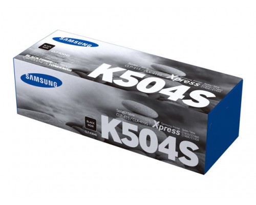 SAMSUNG CLT-K504S&sol;ELS Black Toner Cartrid