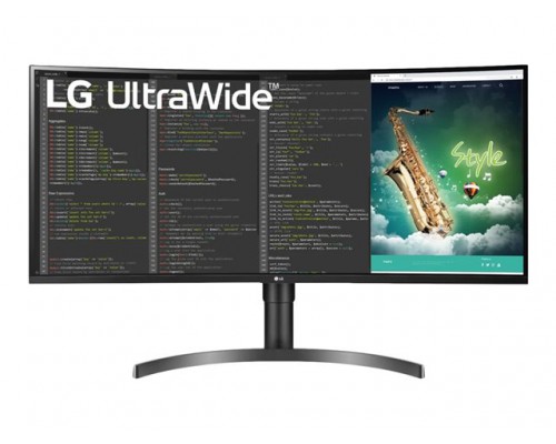 LG 35WN75C-W&period;AEU 35inch VA UltraWide QHD HDR Curved 21&colon;9 2500&colon;1 300cd&sol;m2 5ms HDMI DP UCB-C