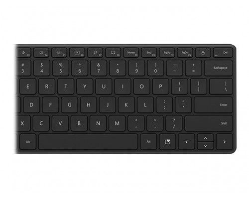MS Bluetooth Compact Keyboard Eng Intl Euro Hdwr Black