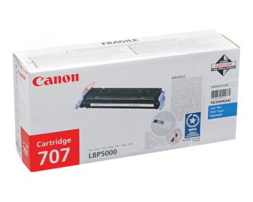 CANON 707 tonercartridge cyaan standard capacity 2.000 paginas 1-pack