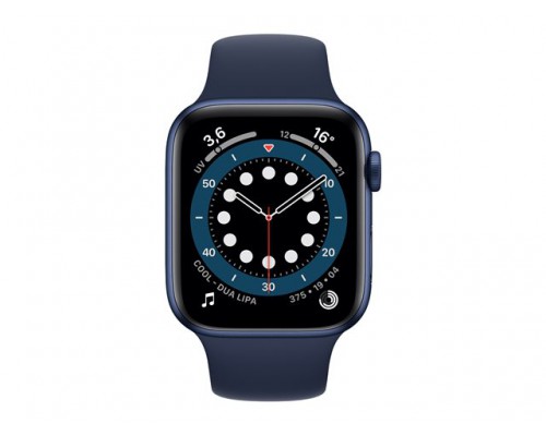 APPLE Watch Series 6 GPS 44mm Blue Aluminium Case with Deep Navy Sport Band Regular