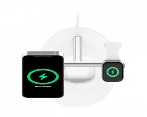 BELKIN Boost Charge Pro MagSafe 3-in-1 Wireless Charger - White