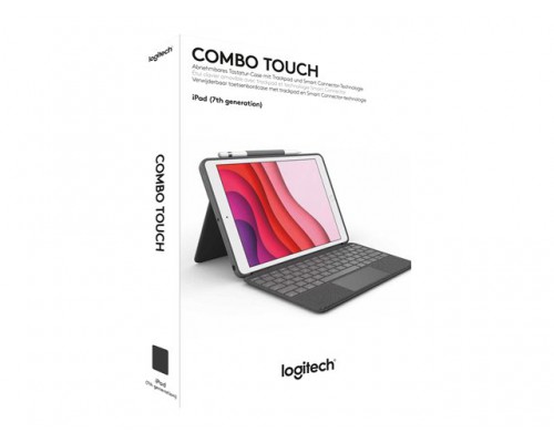 LOGITECH Combo Touch for iPad 7th generation - GRAPHITE - &lpar;UK&rpar;