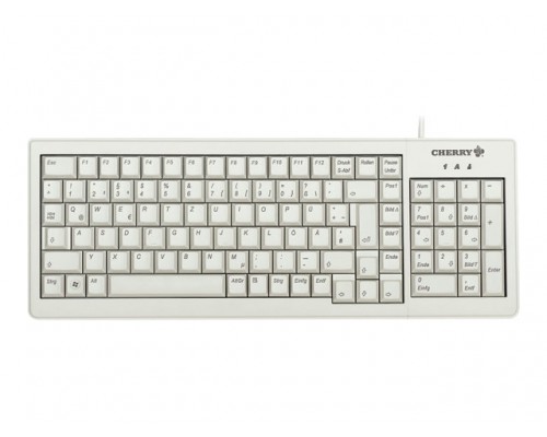 CHERRY G84-5200 Compact Keyboard Grey &lpar;EU&rpar;