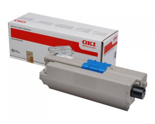 OKI C511 C531 tonercartridge zwart standard capacity 7&period;000 pagina s 1-pack Black toner C511&sol;C531&sol;MC562 7K