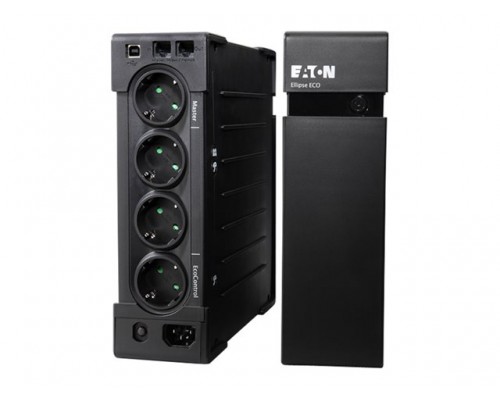 Eaton UPS Ellipse ECO 1600 USB DIN &lpar;rack&sol;tower&rpar; - AC 230 V - 1000 Watt - 1200 VA - USB - Shuko 8 Output - 2U - 19inch