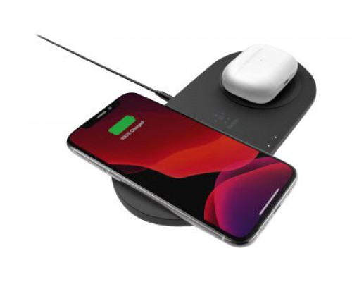 BELKIN BOOST CHARGE Wireless Charging Dual Pads 15W Power Supply Included Black