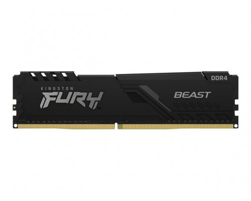 KINGSTON 128GB 2666MHz DDR4 CL16 DIMM Kit of 4 FURY Beast Black