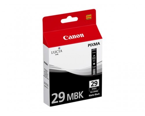 CANON PGI-29 MBK inktcartridge matzwart standard capacity 1&period;900 pictures 1-pack